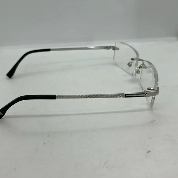 Red Prestige VICE Eyeglasses Frames Case Tool Pouch RXable.  Clear Silver. NWT main image 6